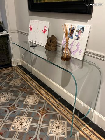 Console laquée blanche d'occasion - Annonces meuble leboncoin