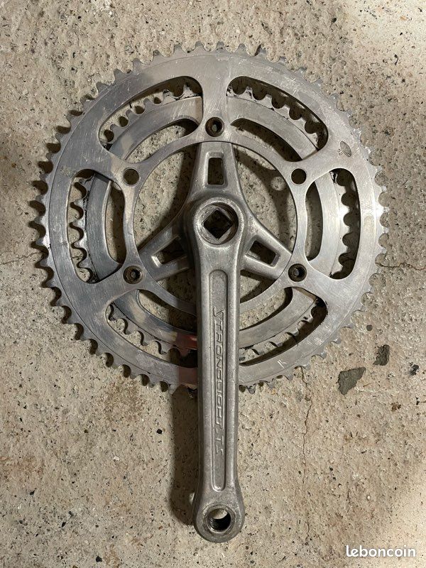 Pédalier Stronglight TS 50-42 – Aluminium – Vélo Route – Fabriqué En France