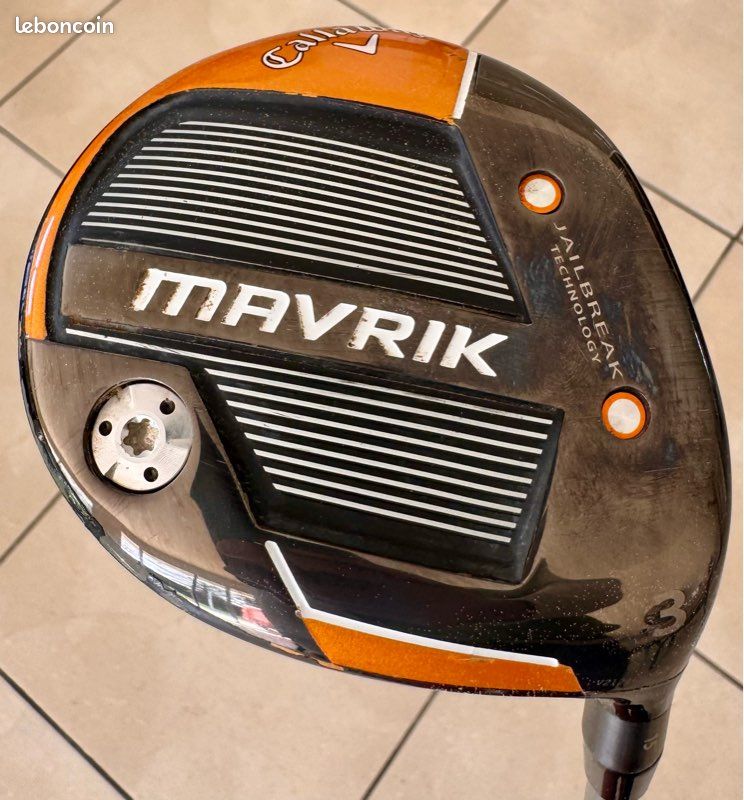 Tête De Driver Callaway Mavrik Sub Zero 9° Avec Couvercle - Droitier - Occasion