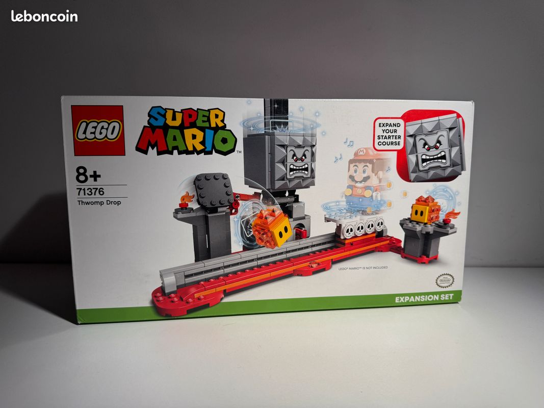 Drop Expansion Set Mario Thwomp Drop Lego 71376 Thwomp 71376 Lego