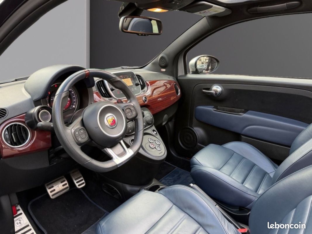 ABARTH 695C 1.4 Turbo 16V T-Jet 180 ch BVA5 Rivale beats radar de recul CarPlay (image 14)