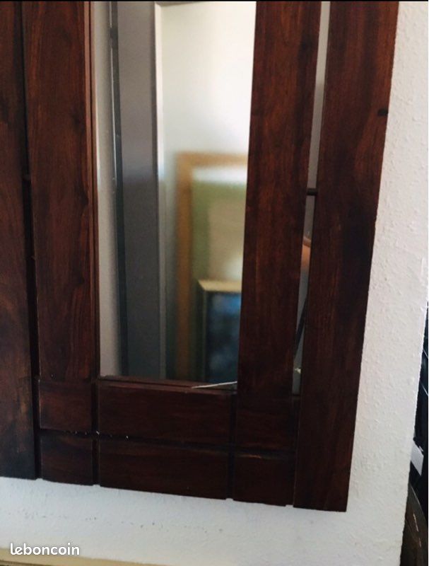 Miroir de qualité bois rare (image 3)
