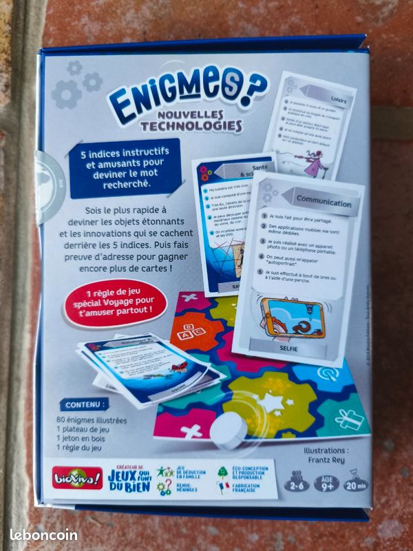 Jeu Bioviva Énigmes nouvelles technologies (image 3)