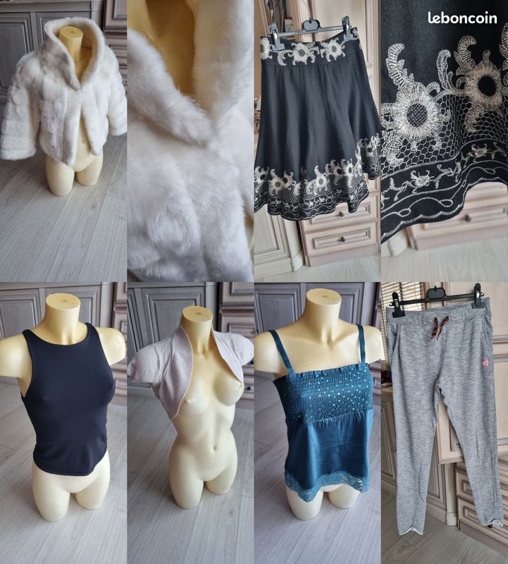 Lot De 30 Vêtements Pour Femme - Occasion Très Bon état - Tailles Et Marques Variées