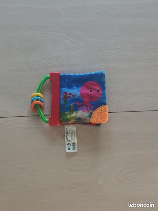 Lot de 3 livres bébé en tissu – Livres d’éveil – Très bon état (image 4)