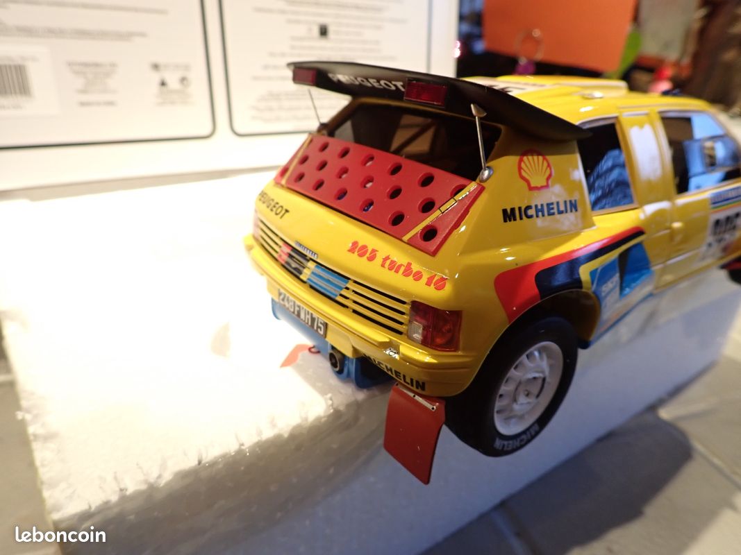 1/18 peugeot 205 T16 grand raid dakar 1987 - otto (image 2)