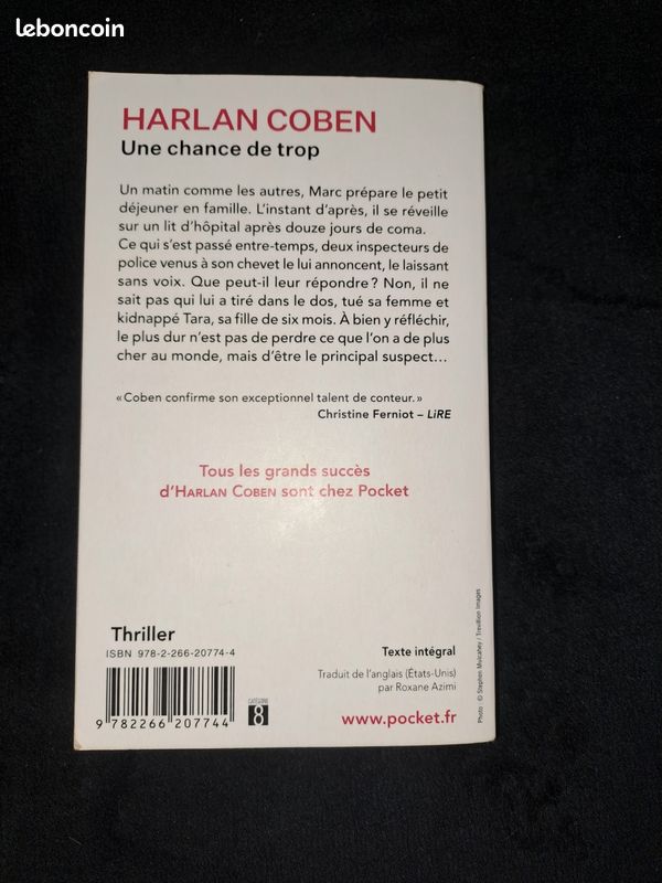 Une chance de trop de Harlan Coben (image 2)