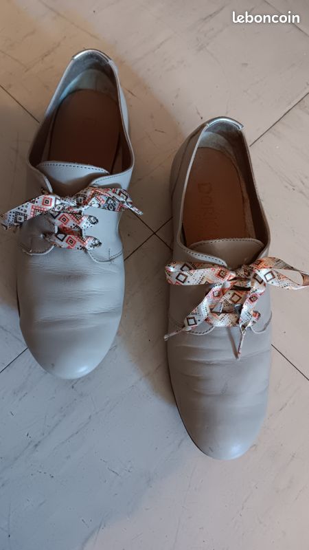 Chaussure femme cuire T 37 superbe (image 1)
