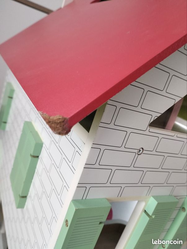 Maison poupée bois éclairé (image 7)