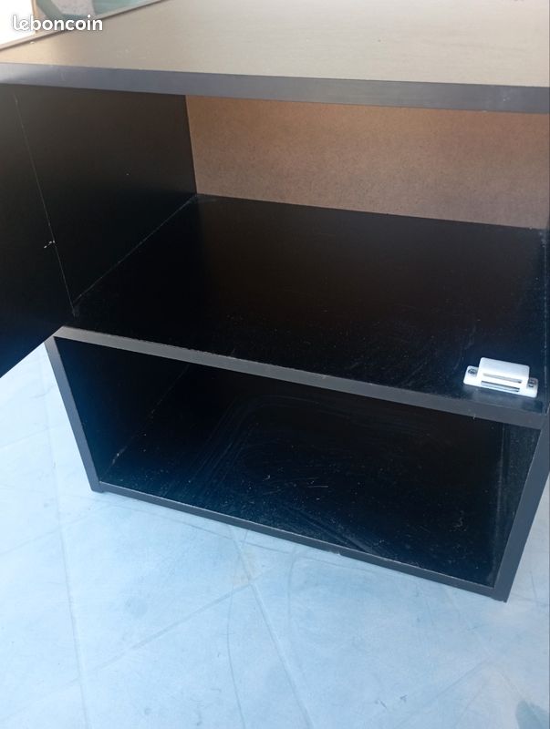 Table de chevet noire ikea (image 2)