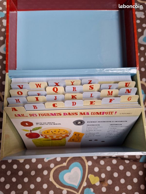 Ma boîte à recettes L'abécédaire des petits gourmands (image 4)