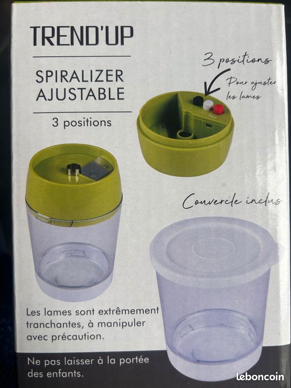 Râpe / spirales à légumes (image 10)