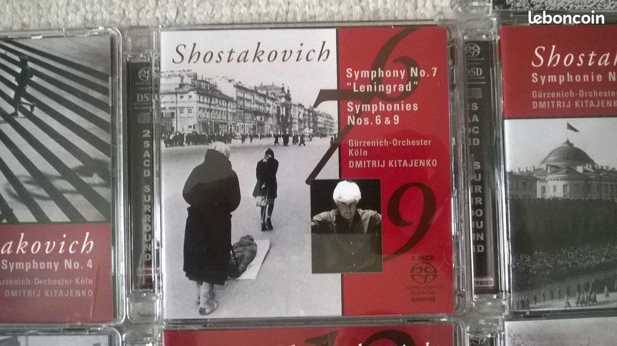 SACD Coffret Dmitri Shostakovich - The Symphonies N°1 à N°15 (image 6)