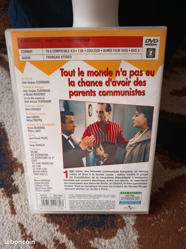 DVD film Tout le monde n'a pas eu la chance d'avoir des parents communistes (image 2)