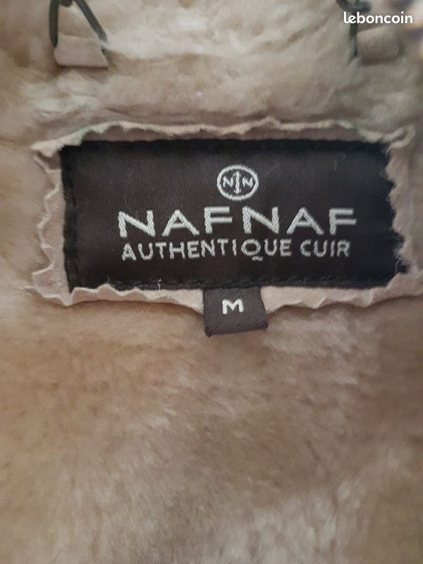 Veste cuir naf naf (image 3)