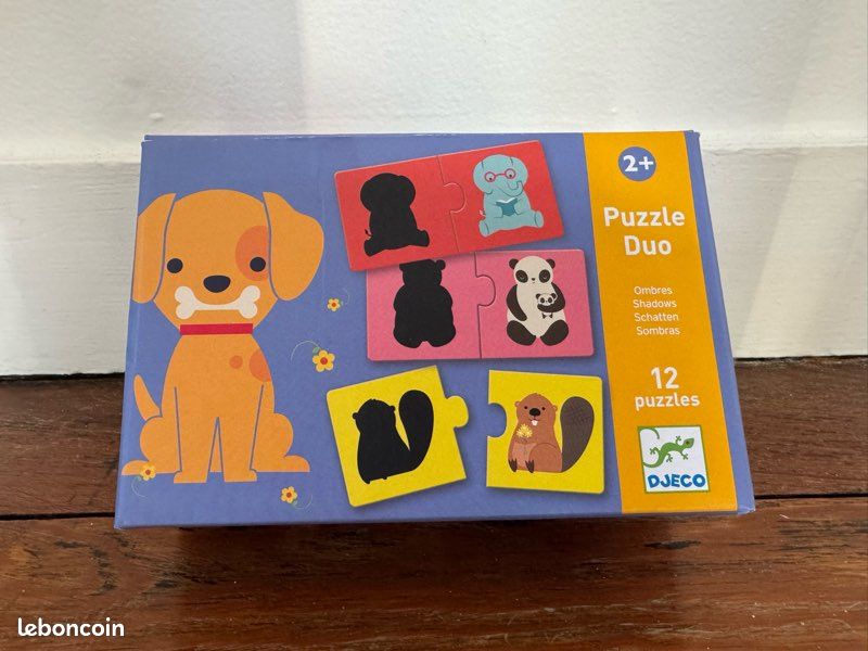 Puzzle duo Djeco - ombres (image 1)