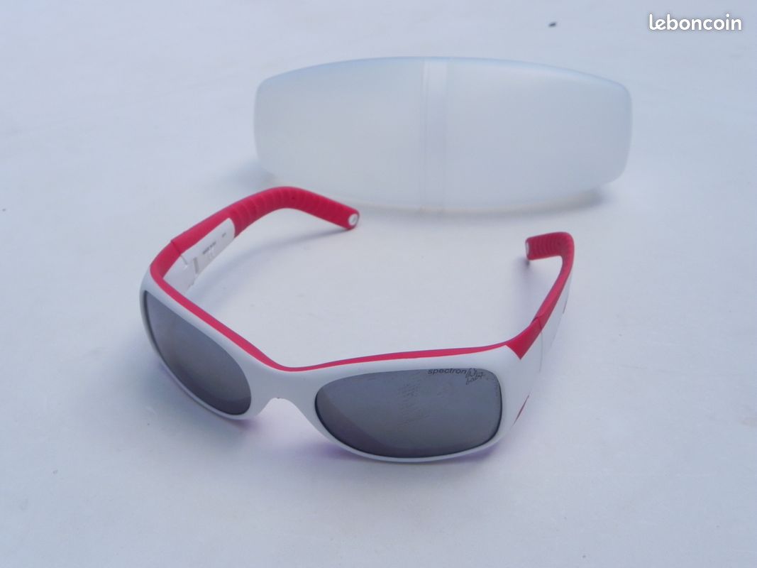 LUNETTE DE SOLEIL JULBO booba 4-6 ans blanc/rouge (image 2)