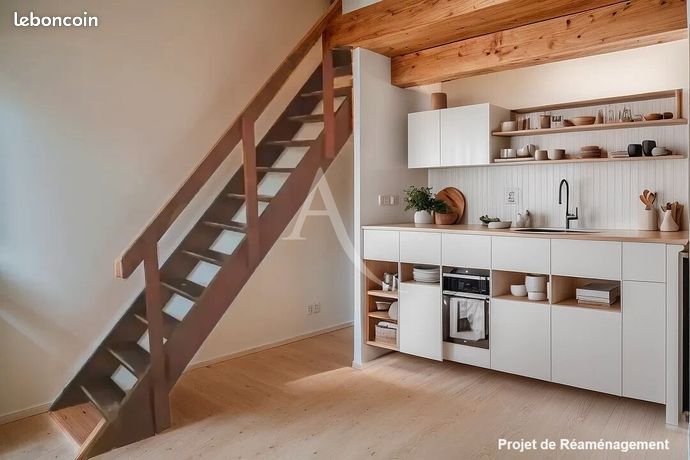 Duplex 2 pièces 32 m²