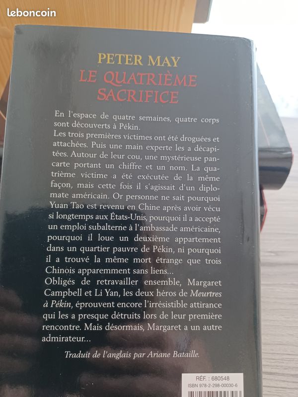 Lot de 3 livres "roman policier" (image 4)