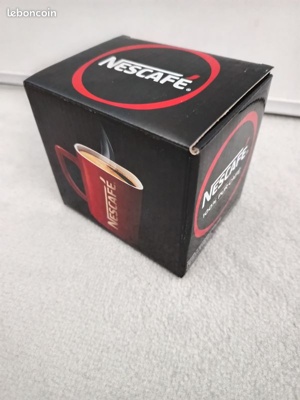 Élégant Mug Rouge Chic Stylé Nescafé (image 6)