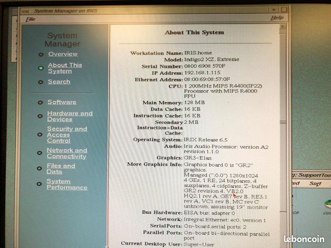 Silicon Graphics Indigo 2 Teal (image 11)