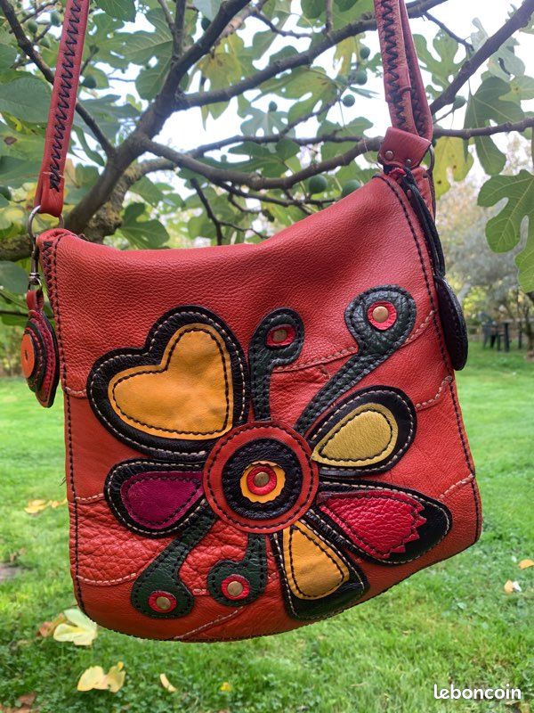 Sac à main artisanal en cuir Accessoires Bagagerie