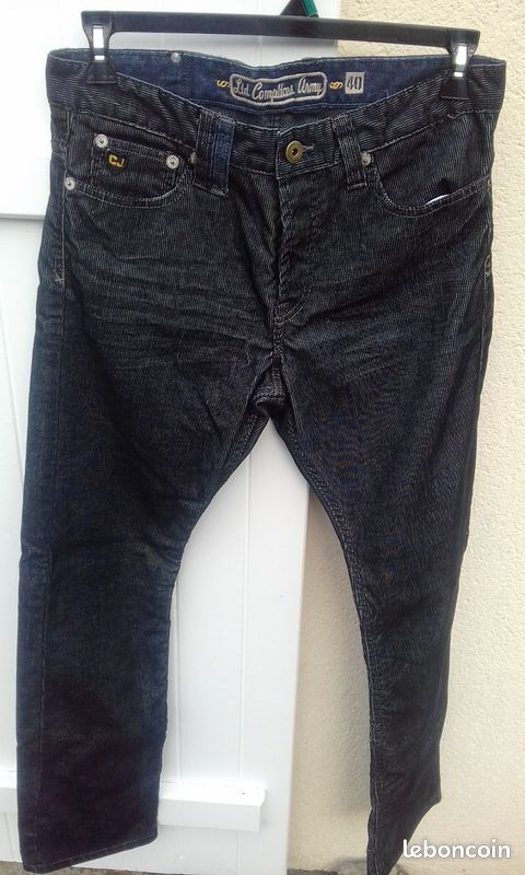 Jean Droit Homme Complices Taille 48 - Occasion Bon état (entrejambe ~70cm)