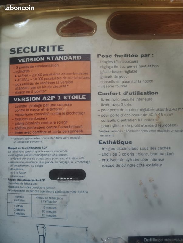 Bricard fermeture 3 points apparente (image 8)