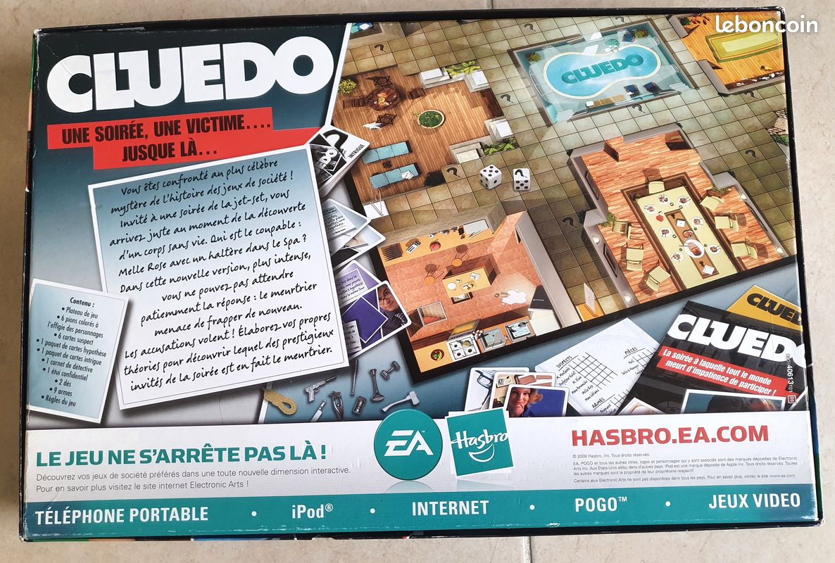[Jeu Société] CLUEDO - Complet (image 4)