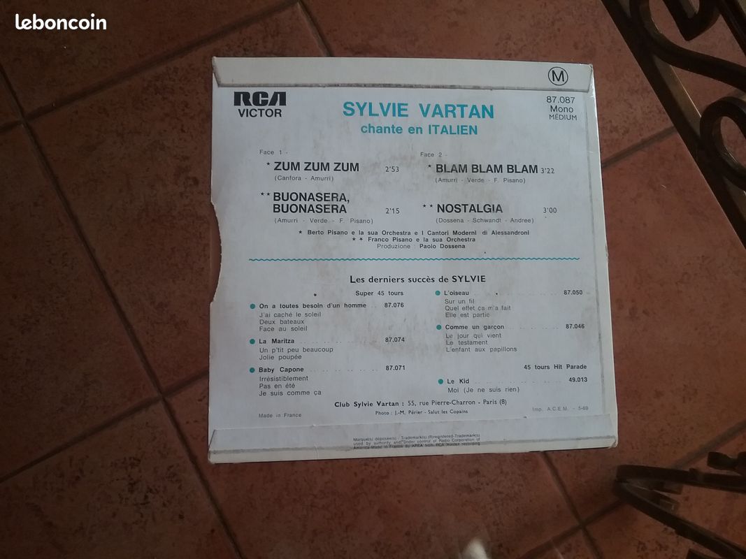 Sylvie chante en italien (image 2)