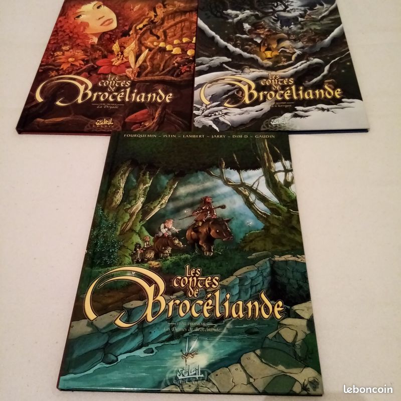 Coffret BD les contes de Brocéliande (image 2)