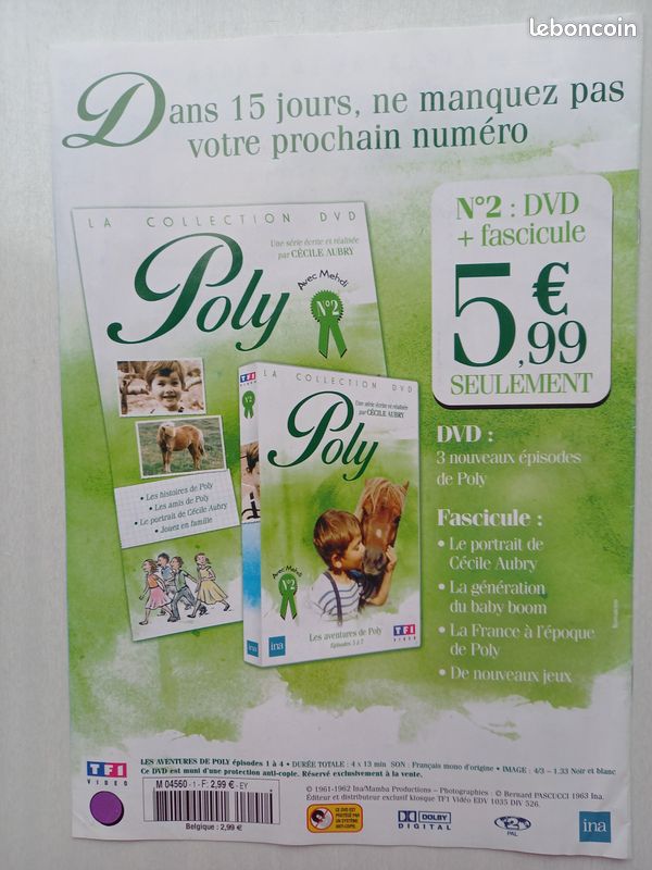 DVD Les aventures de POLY n°1 + fascicule (image 4)