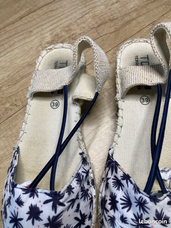 Espadrilles terre de marin taille 39 (image 3)