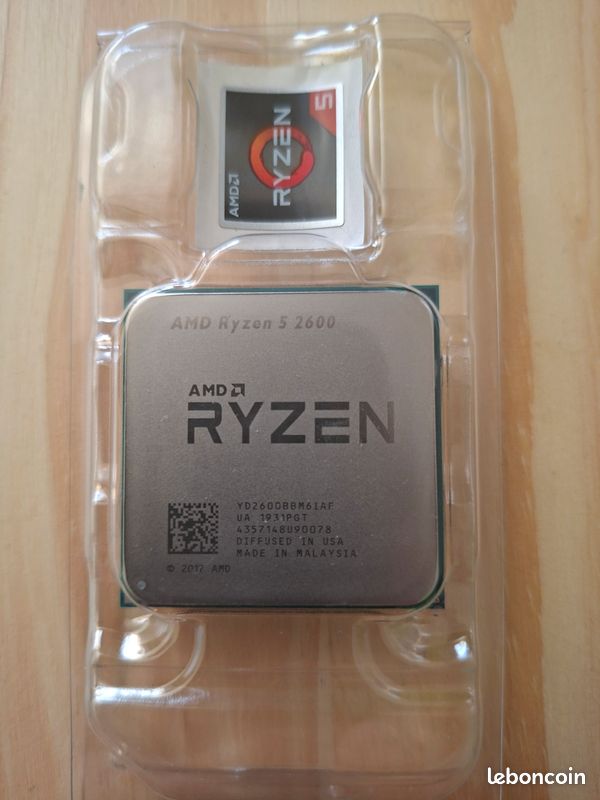 AMD ryzen 5 2600 (image 1)