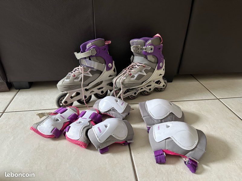 Roller évolutif taille 32 à 35 avec protections (image 1)