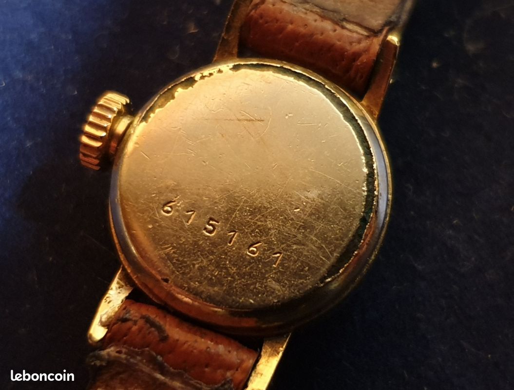 Montre Lip Vintage Années 60 - Mécanique Manuelle, Boîtier Plaqué Or Rose 25mm, Occasion Fonctionnelle