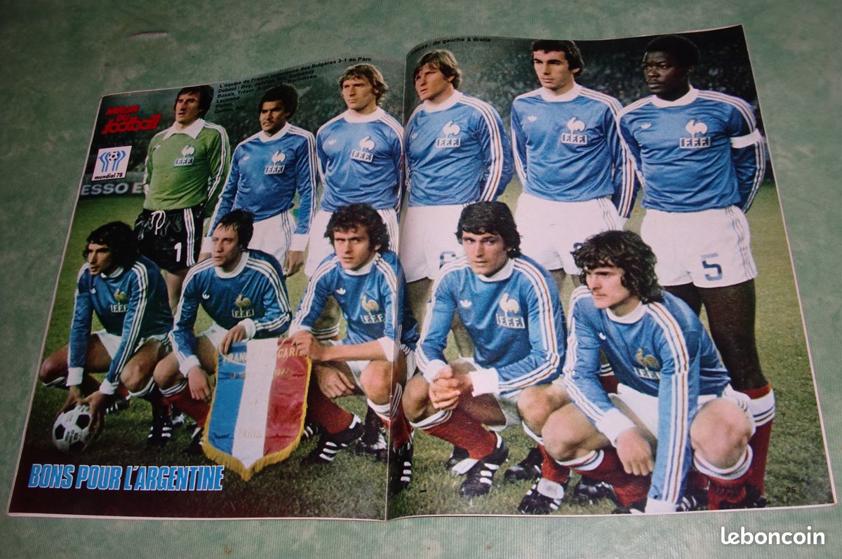 JOURNAL FRANCE SOIR 27 AVRIL 1978 FOOTBALL SC BASTIA EN