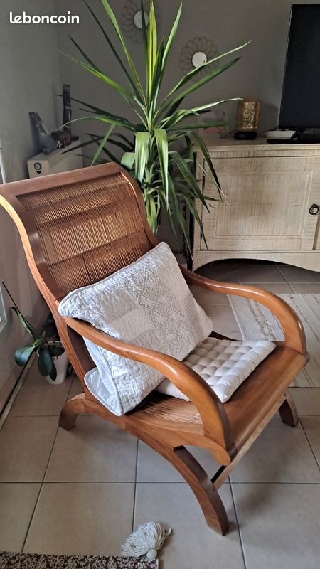 2 Fauteuils tecks (image 2)