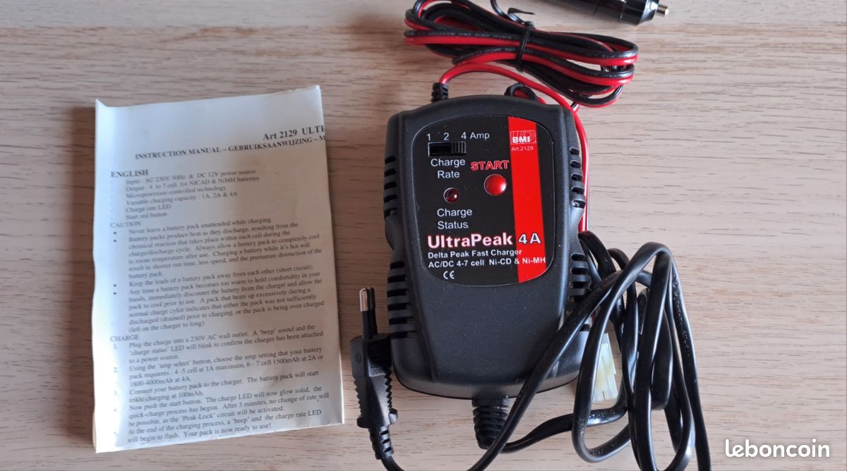 Zerone chargeur de batterie RC Modèle de télécommande Accessoire