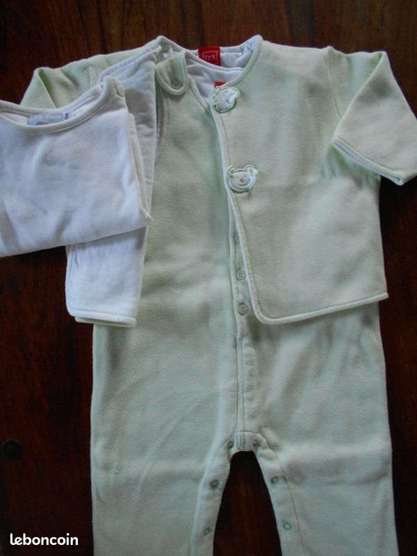 Robe-gilet-ensemble-pantalon fille 12 mois (mamida (image 3)