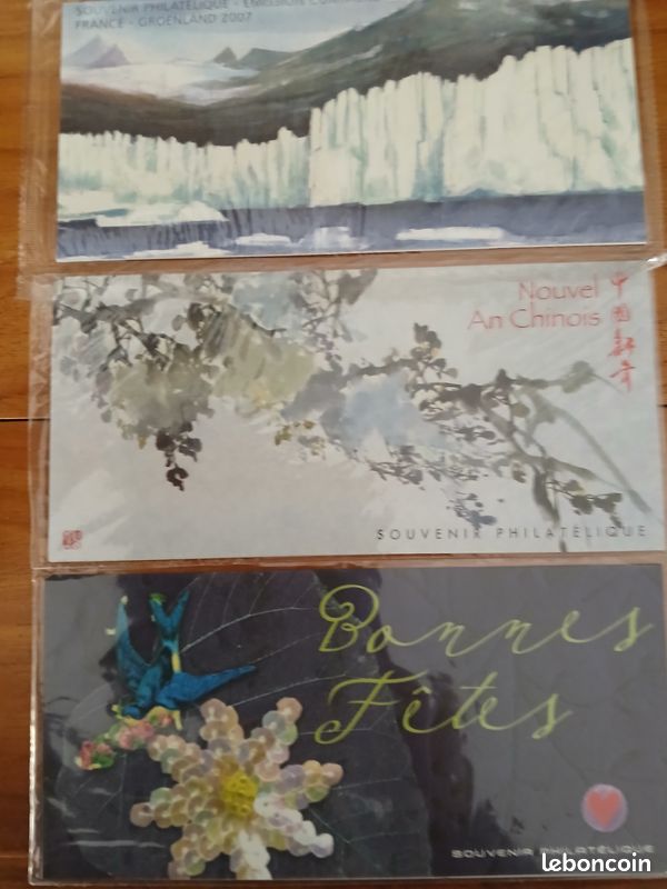 Lot De 3 Blocs Souvenirs France - Timbres Neufs Sous Blister