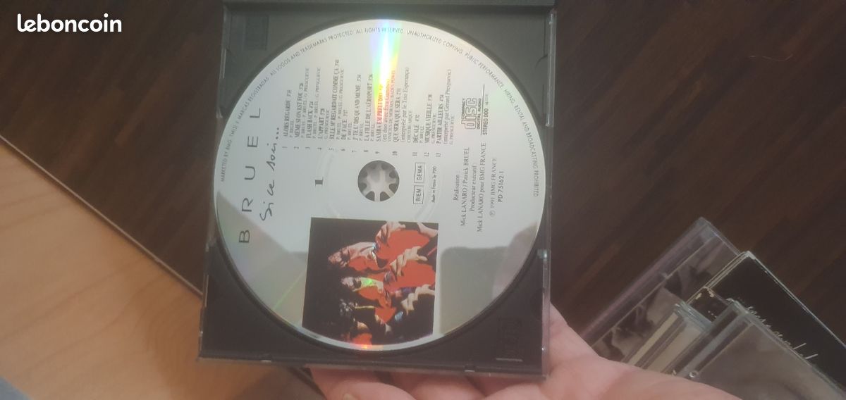 Lot de 6 CD Patrick Bruel et un offert (image 6)