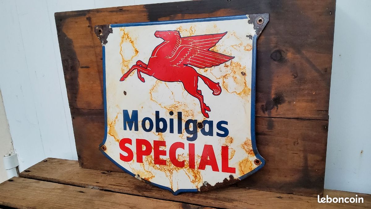 Plaque Emaillee Garage