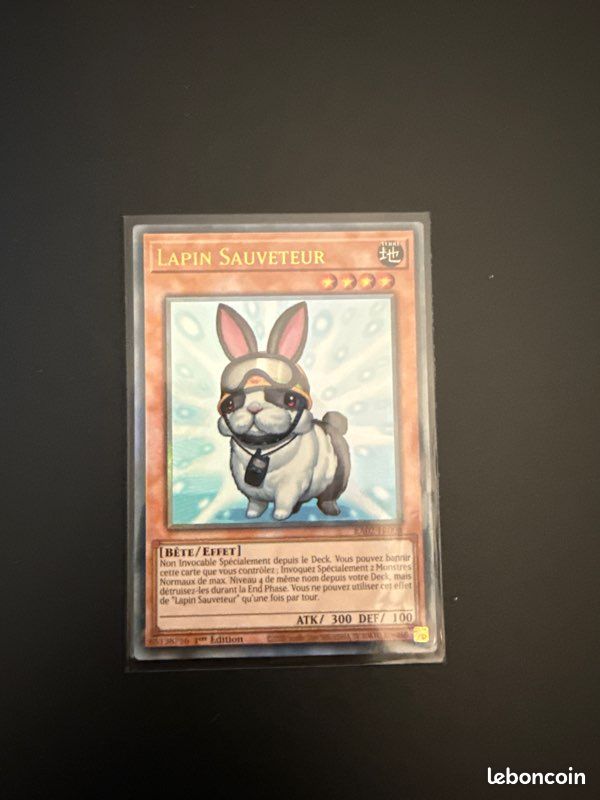 Yu-Gi-Oh  Lapin Sauveteur / Rescue Rabbit  RA02-FR008  Quarter Century  Secret Rare  1re dition  Near Mint - Collection