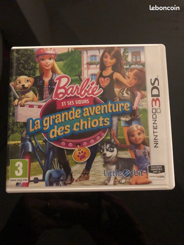 Jeu DS BARBIES ET SES SOEURS La grande aventure des chiots Jeux