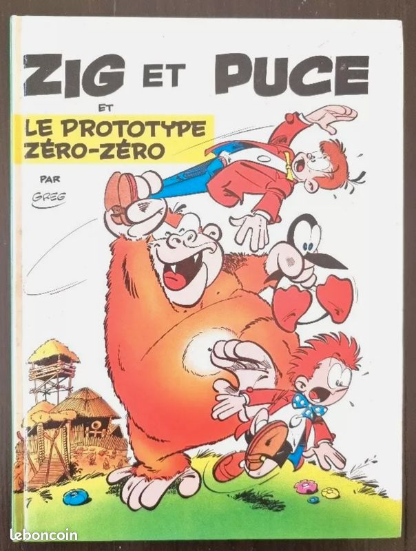 GREG: Zig et Puce et le prototype zéro-zéro. Ed Recreabull (bandes dessinées) (image 1)
