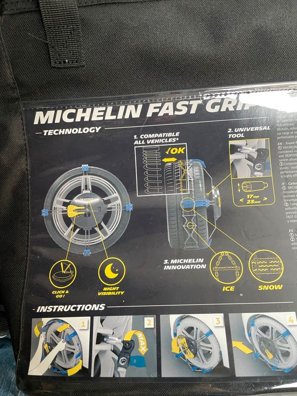 Chaînes neige Michelin Fast Grip 100 - Équipement auto