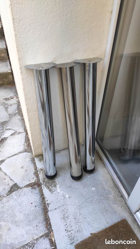 3 Pieds plan de travail 72 cm (image 1)