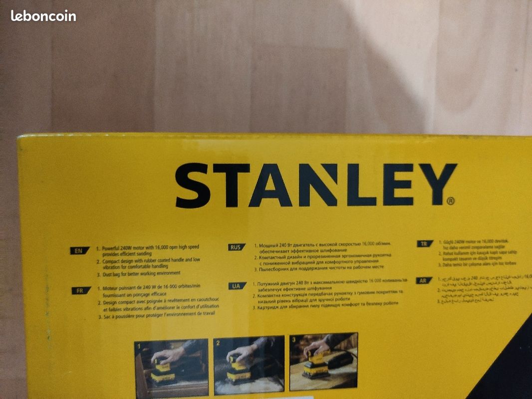 Ponceuse vibrante Stanley SS24 (image 2)
