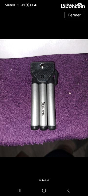 Minitrepied stabilisateur de table pour appareil photo marque hama (image 2)